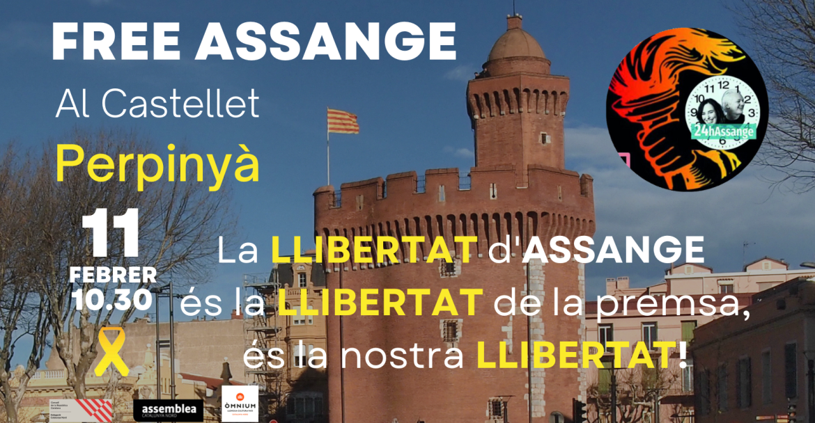 Free Assange 11-02-23 Perpinyà